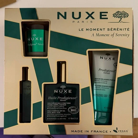 NUXE - Dry Oil Neroli gift set plus second full bottle NWT - Picture 2 of 11